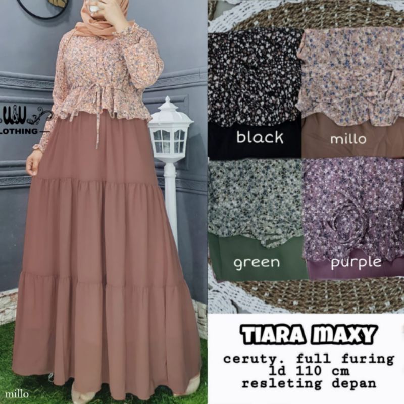 TIARA DRESS BY WW CLOTHING DRESS CERUTY POLOS MIX MOTIF
