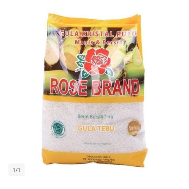 

ROSE BRAND Gula Tebu Putih [ 1kg ]