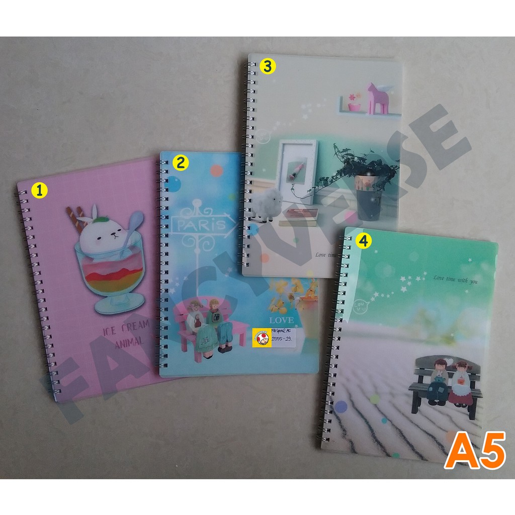 

Notebook Spiral A5 2555-29 / Agenda Diary Notes Buku Catatan