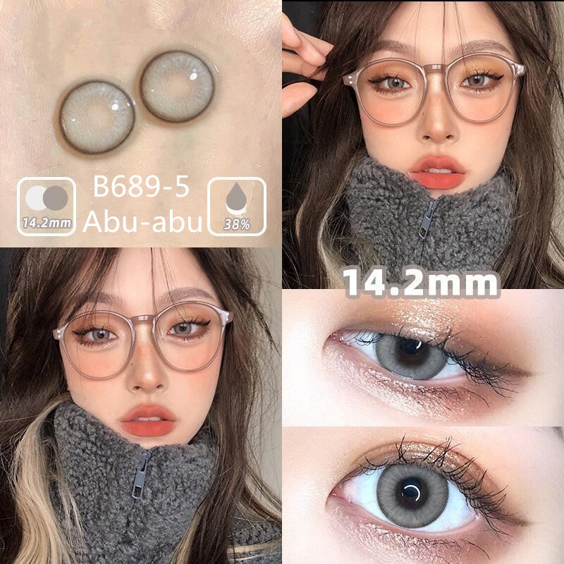 （COD）1 pasang lensa kontak berwarnasoftlens matasoftlenscairan softlenssoftlens dubai