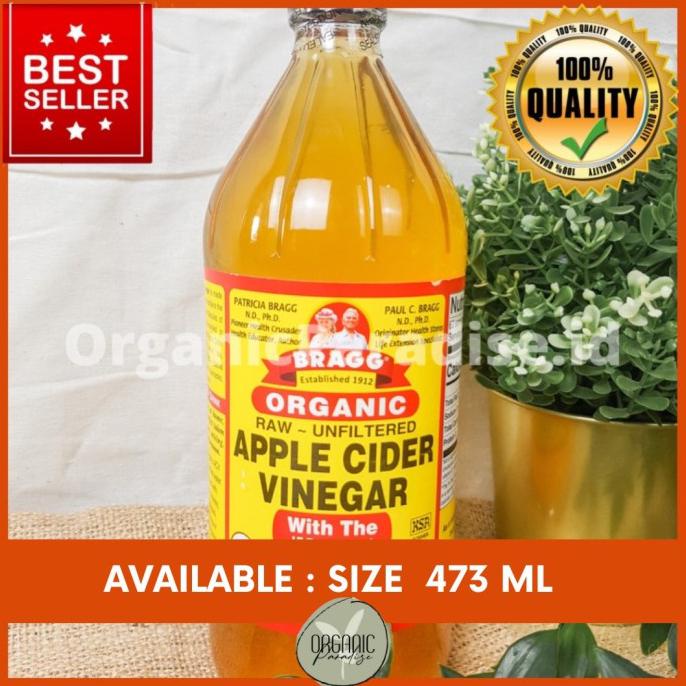 

TERMURAH BRAGG Apple Cider Vinegar 473 ml / Cuka Apel BRAGG 473 ml - EXTRA BOX Kode 257