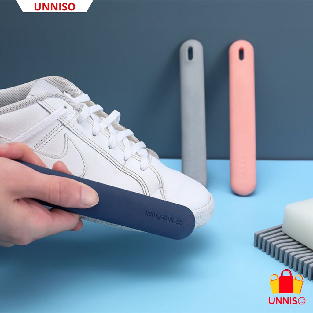 UNNISO - Sikat Sepatu Premium Cleaning Shoes Brush SSP8