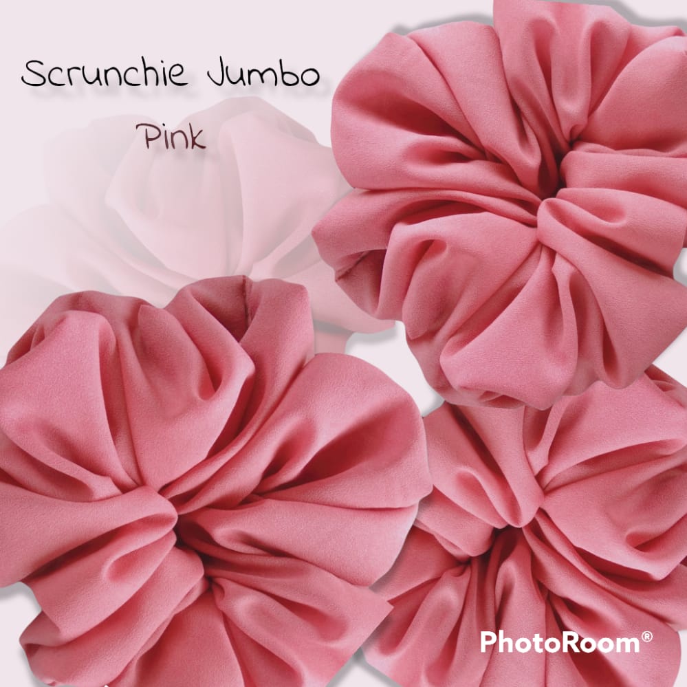 Scrunchie ikat rambut hijab cepol jumbo