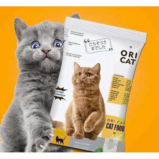 Makanan Kucing Kering ORI CAT Adult 500 Gram - 800 Gram - 1 KG / Dry Cat Food Murah