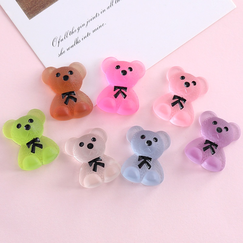 Little bear 1 Pc Aksesoris Stiker Gesper Sepatu crocs clog jibbitz diy charm pin