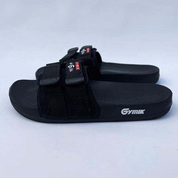 Sandal Slide Gymik G-Slop Black | Unisex