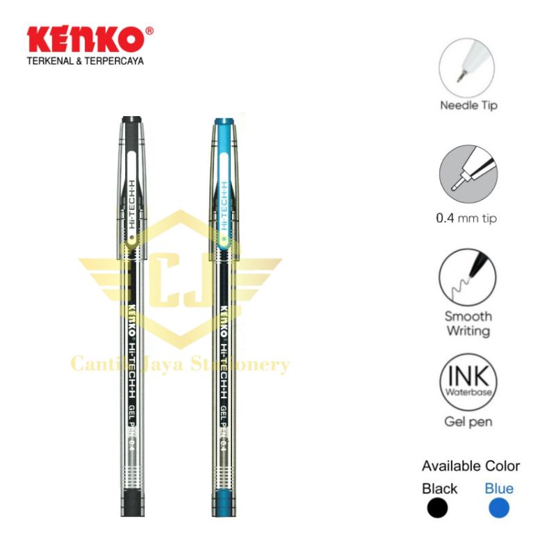 

KENKO Hi-Tech-H 0.4mm/ Pulpen Gel Pen