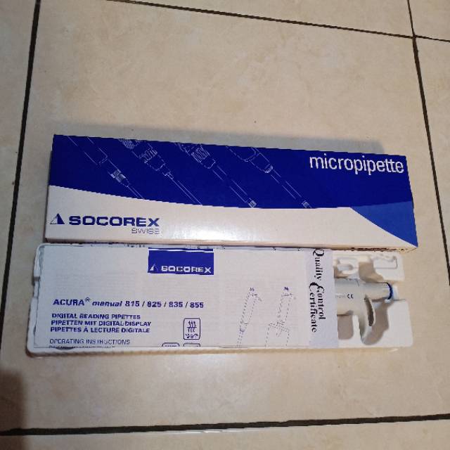 Micropipette Socorex Fixed 200uL