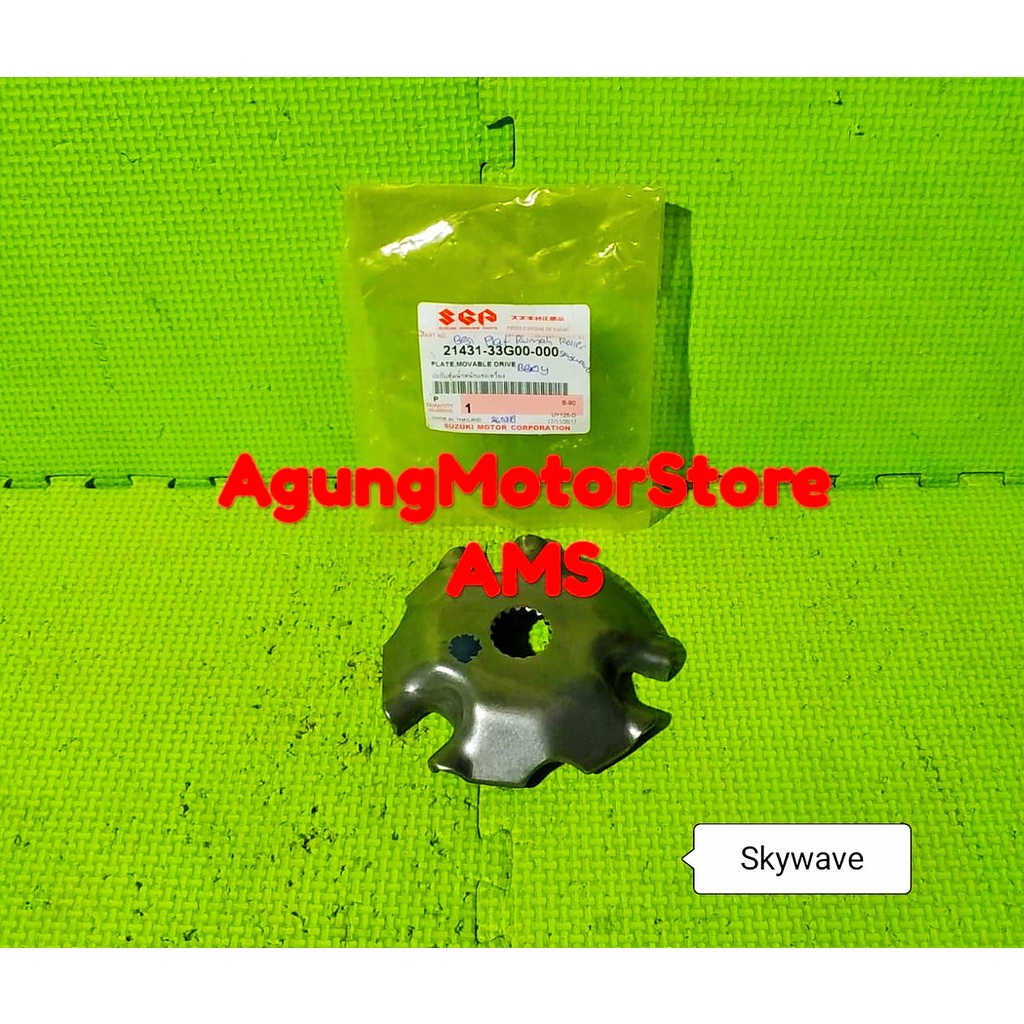 PLAT RUMAH ROLLER SUZUKI SPIN - SKYWAVE ORIGINAL SGP
