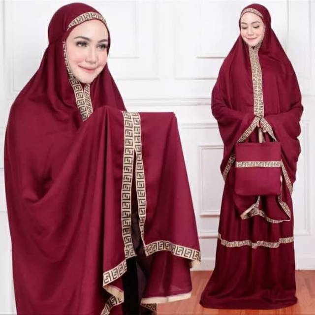 Mukena alista rayon premium best seller