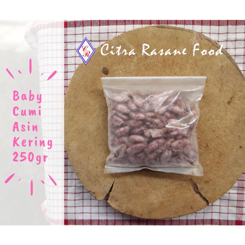 

Baby Cumi Asin Kering 250gr