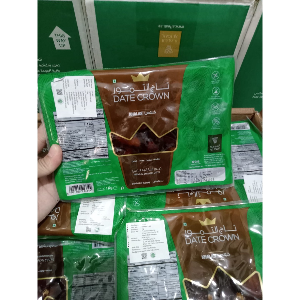 

Date Crown Khalas Termo Vakum 1kg x 12pcs