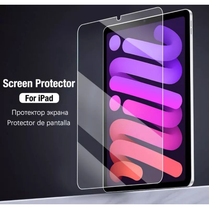 Antigores Tempered glass screen guard protector Ipad  Mini 6 Mini6 Clear Bening Transparan Blue light Kaca