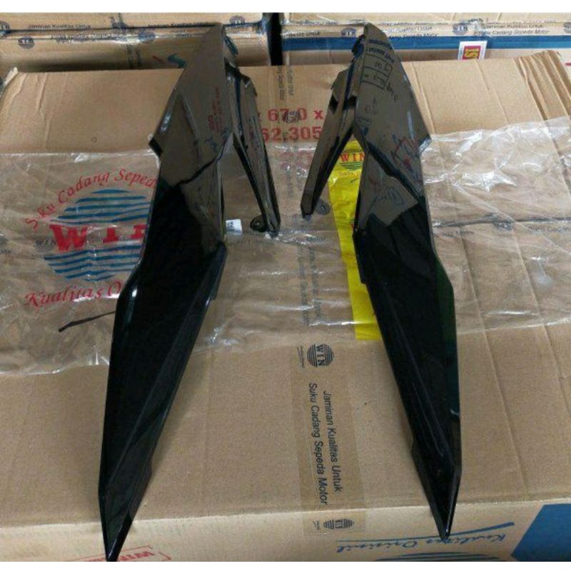 Cover Body Beat Esp New Eco Street Hitam Kanan Kiri.