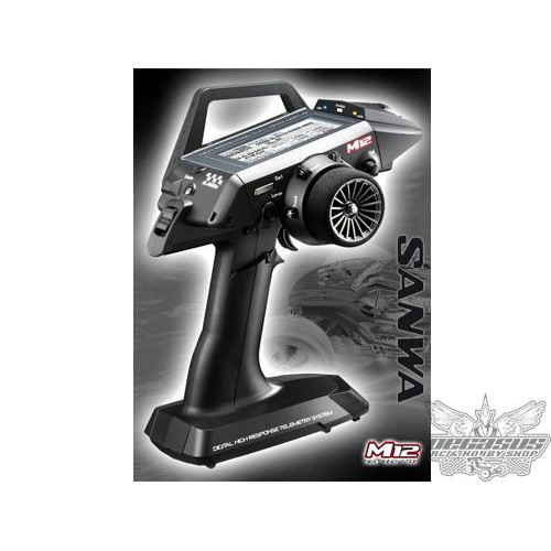 Sanwa M12 2.4Ghz FHSS 4 Channels Transmitter