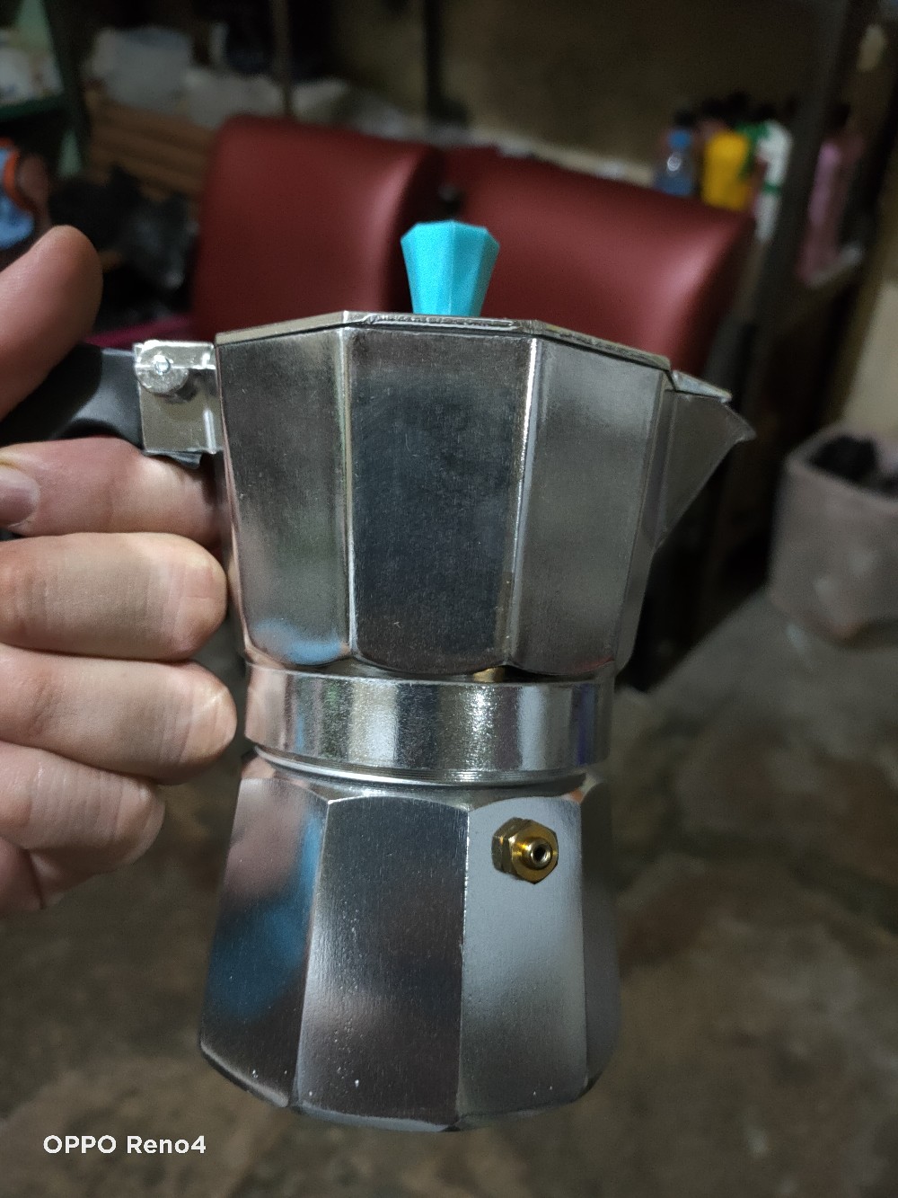 Teko Kopi Alumunium Moka Pot Aluminium 150ml Cp0150al