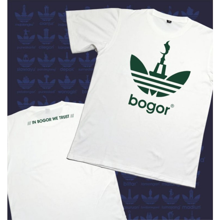 Kaos T Shirt Adidas Threefoil Bogor Casual Football
