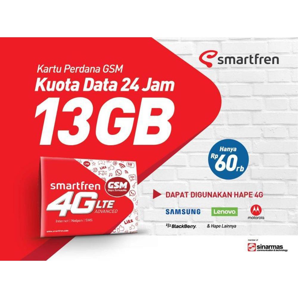 dijual Kartu Paket Internet Smartfren terlaris