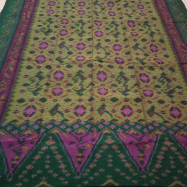 Blongket Palembang Dodot tanpa tabur emas semi sutra