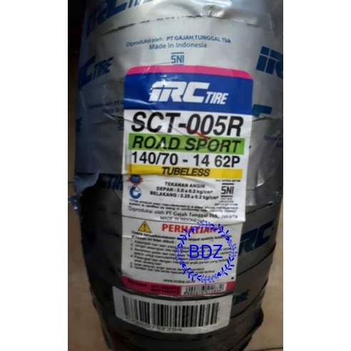 Ban IRC 140/70-14 SCT-005R (TL)