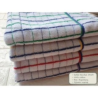 PROMO Serbet Handuk Lap Tangan Gantung 50x50 100 cotton PROMO Serbet Handuk Lap Tangan Gantung 50x50 100 cotton