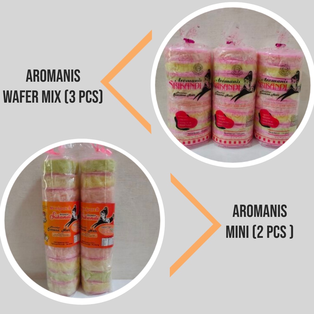 

PAKET PROMO AROMANIS / ARUMANIS / AROMANIS WAFER MIX / AROMANIS MINI