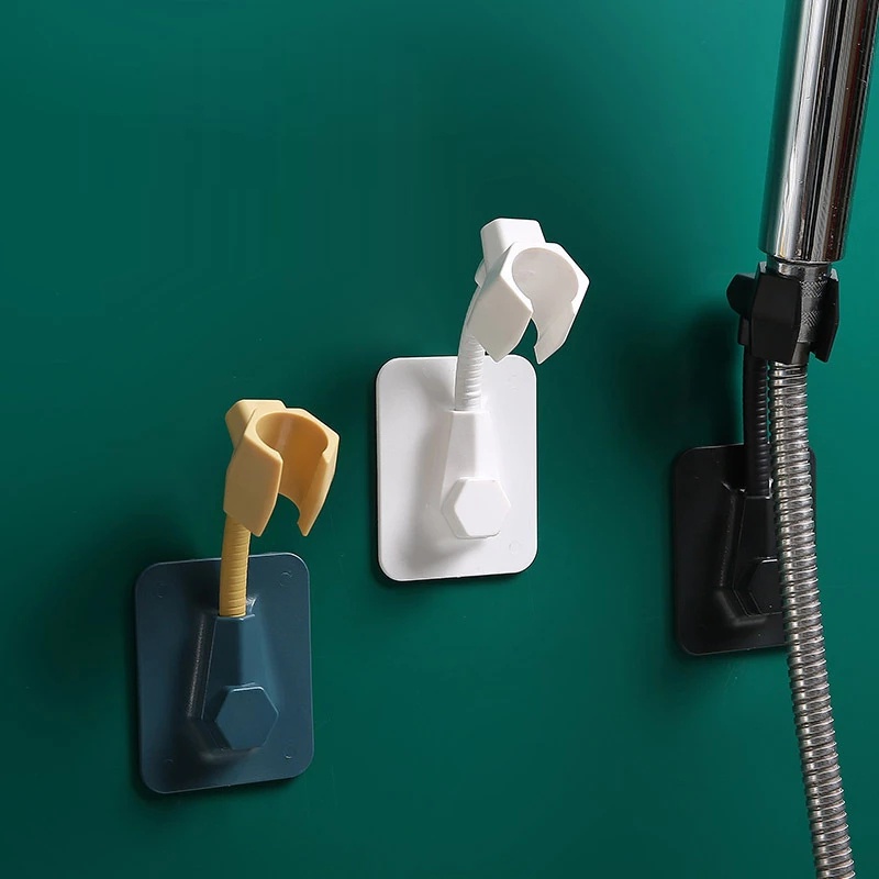 Stand Base Shower Universal Adjustable Dengan Perekat Untuk Kamar Mandi