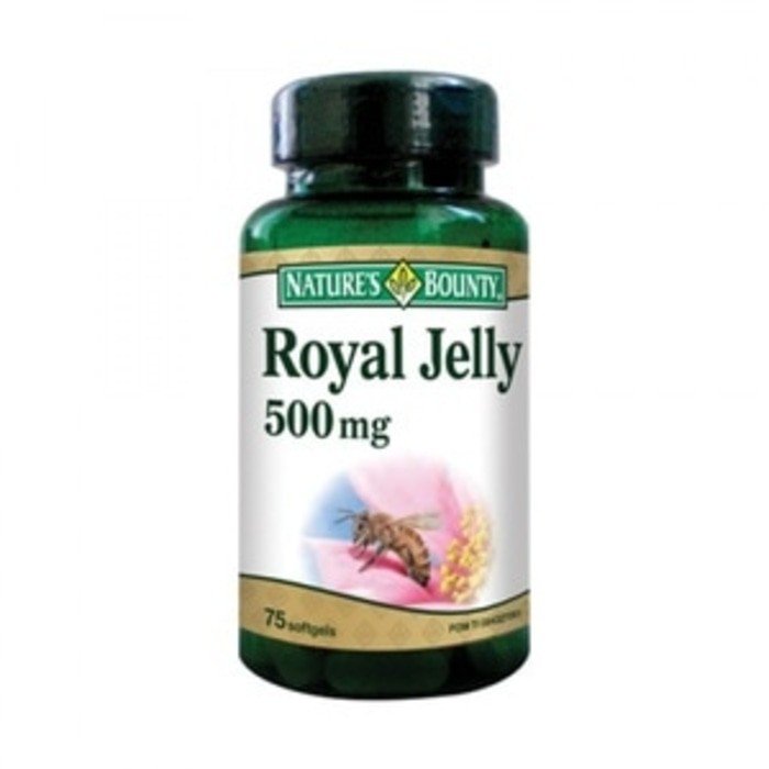 Nature's Bounty Royal Jelly 500mg 75 softgels