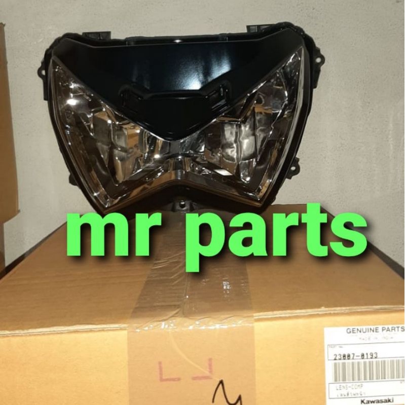 reflektor headlamp head lamp lampu depan assy z250fi z250 fi z800 original