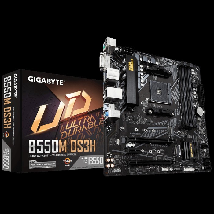 GIGABYTE B550M DS3H (AMD AM4, B550, DDR4) NEW