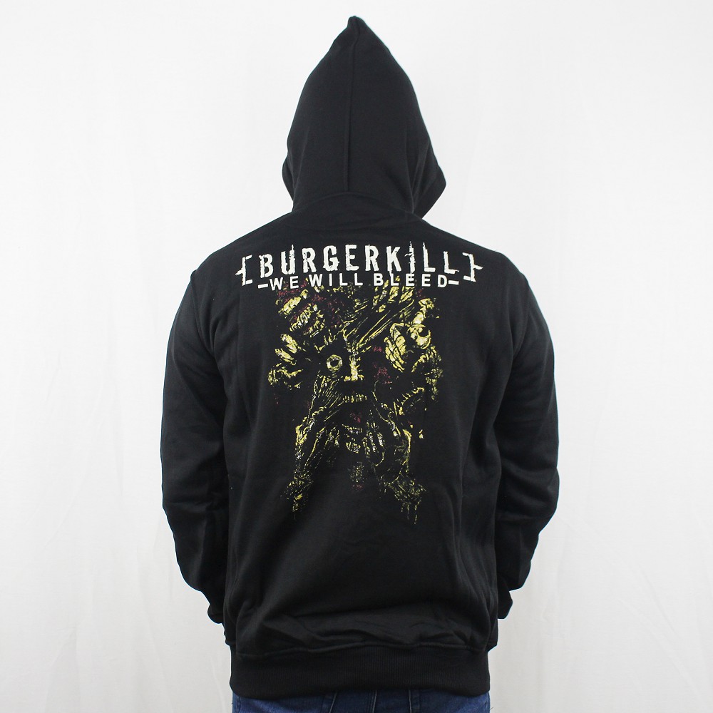 JAKET BURGERKILL HEAVY METAL M L XL XXL 04 - JAKET MUSIK METAL BURGERKILL - HOODIE MUSIK BURGERKILL