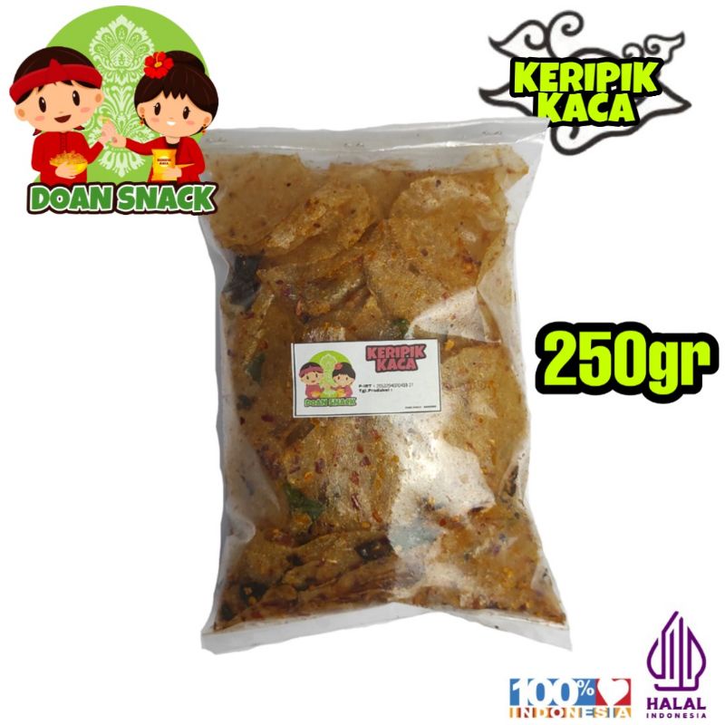 

keripik kaca 250gr / kripca beling / kripca jeruk