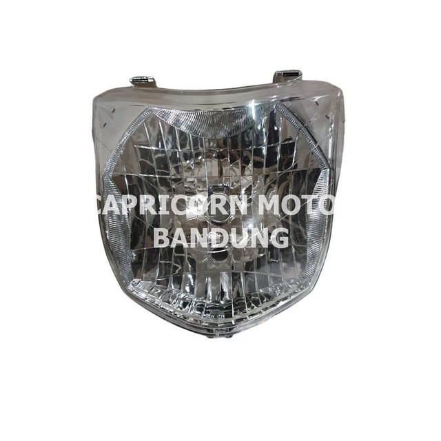 REFLEKTOR LAMPU DEPAN MEGA PRO NEW 2010 MONO SHOCK merk WIN