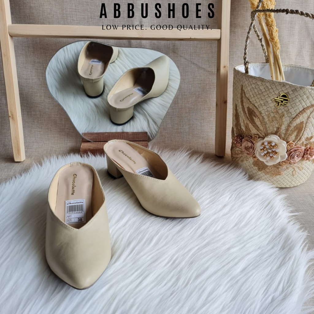 ABBUSHOES TM 22 sepatu hak wanita