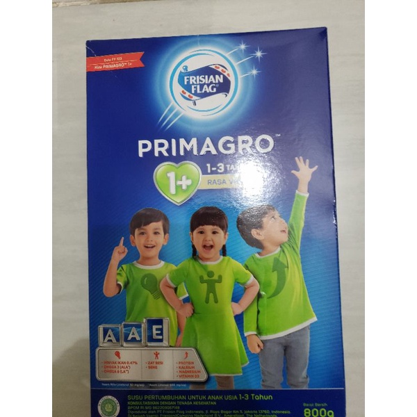 Susu Frisian Flag Primagro Rasa Vanila 1-3th 800gr