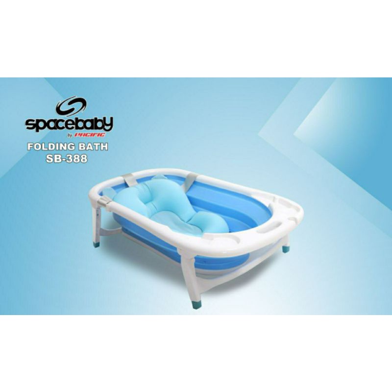 SIYA✨FREE BUBBLEWRAP  BAK MANDI SPACEBABY FOLDING BATH SB 388 322 BISA DILIPAT BAK MANDI BAYI LIPAT SPACEBABY SB 388 SB322