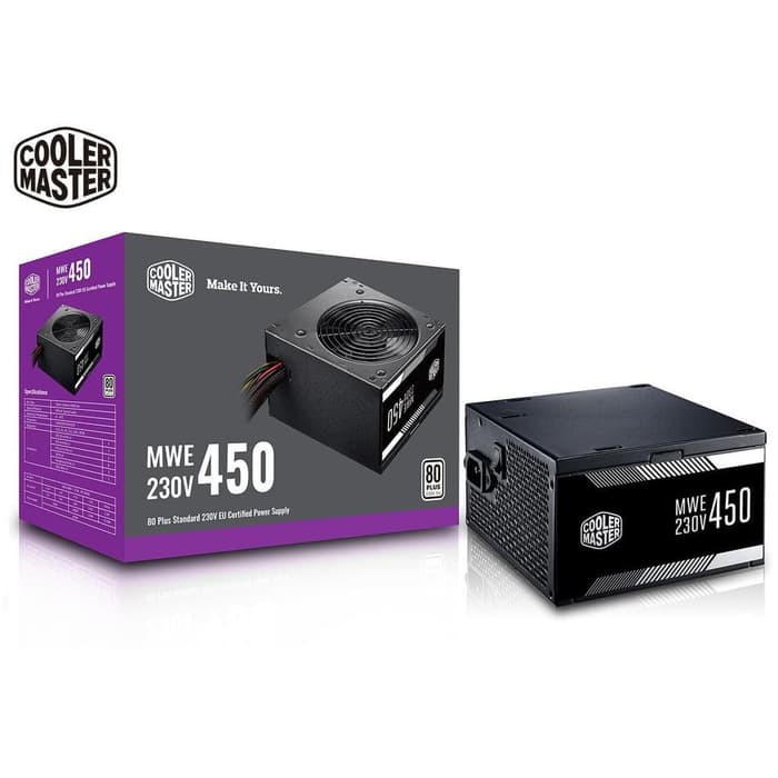 Eksklusif PSU Cooler Master MWE 450 White v2 80+ Limited