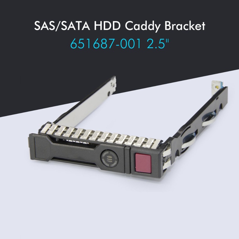 Caddy Tray Hardisk 2.5 &quot;btsg 651687-001 Untuk HP G8 Gen8 G9 Gen9-Gry DL380p