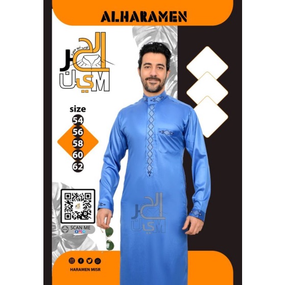 Daffa Alharamain import mesir original