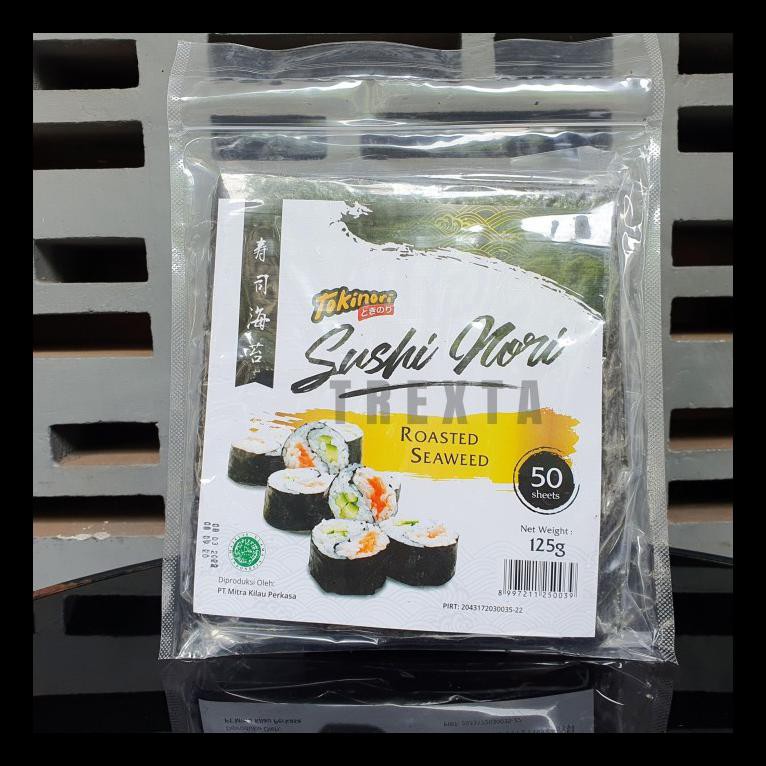 

READY! SUSHI NORI / ROASTED SEAWEED TOKINORI 50 SHEETS PALING MURAH