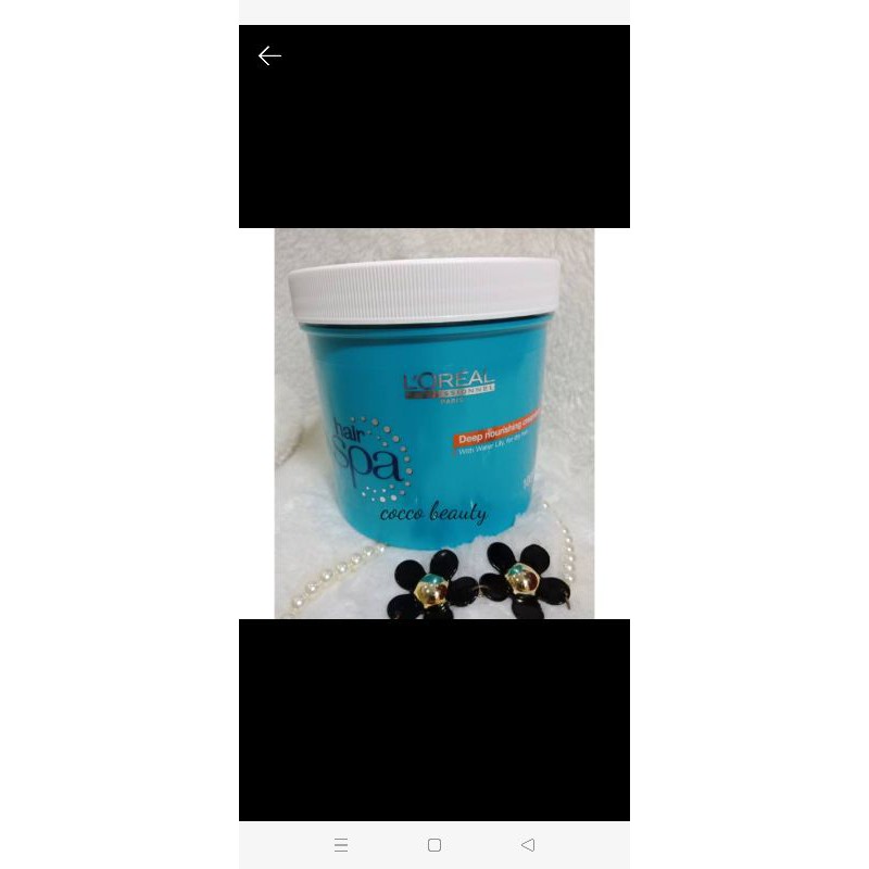 Loreal Hair Spa Deep Nourishing Creambath 1000ml (untuk rambut kering)/ krembath / masker rambut