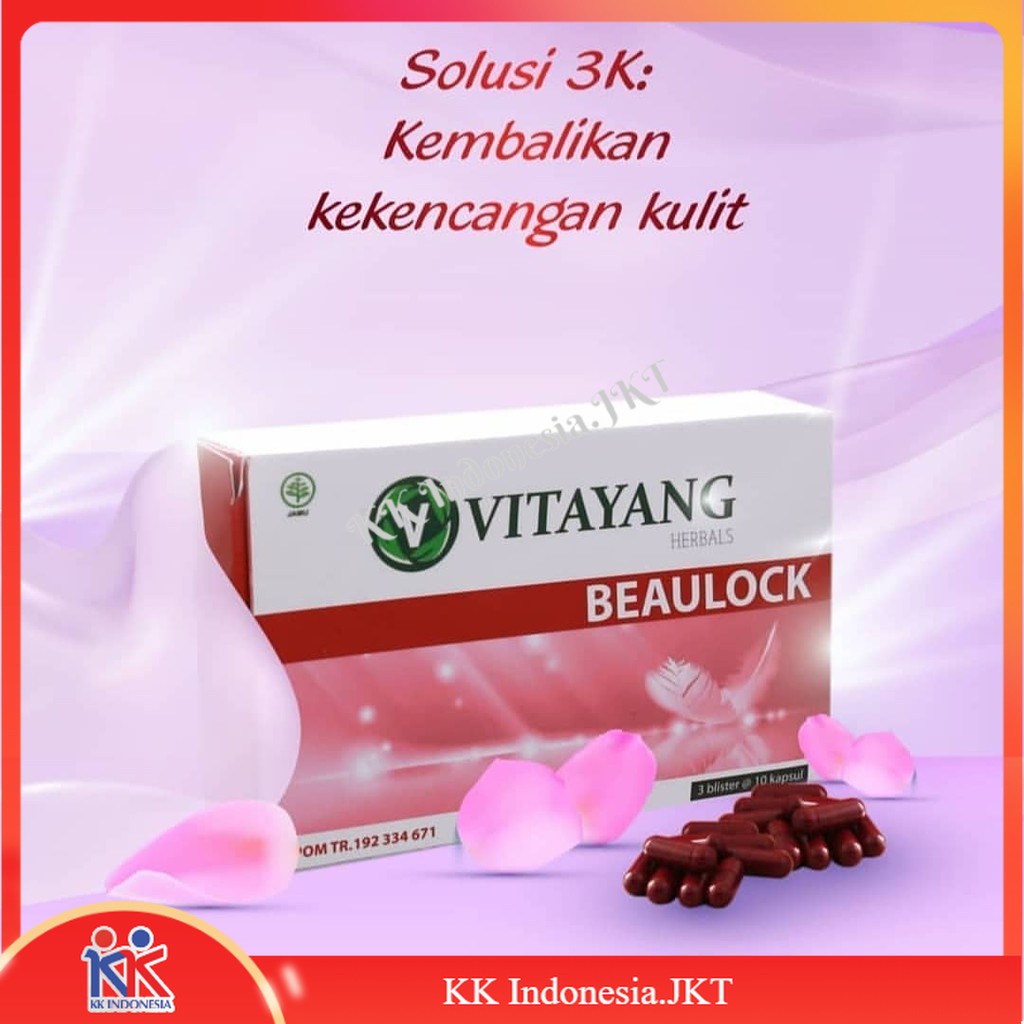 Vitayang Beaulock Mengurangi Garis Garis Halus Serta Mengurangi Keriput KK Indonesia Original