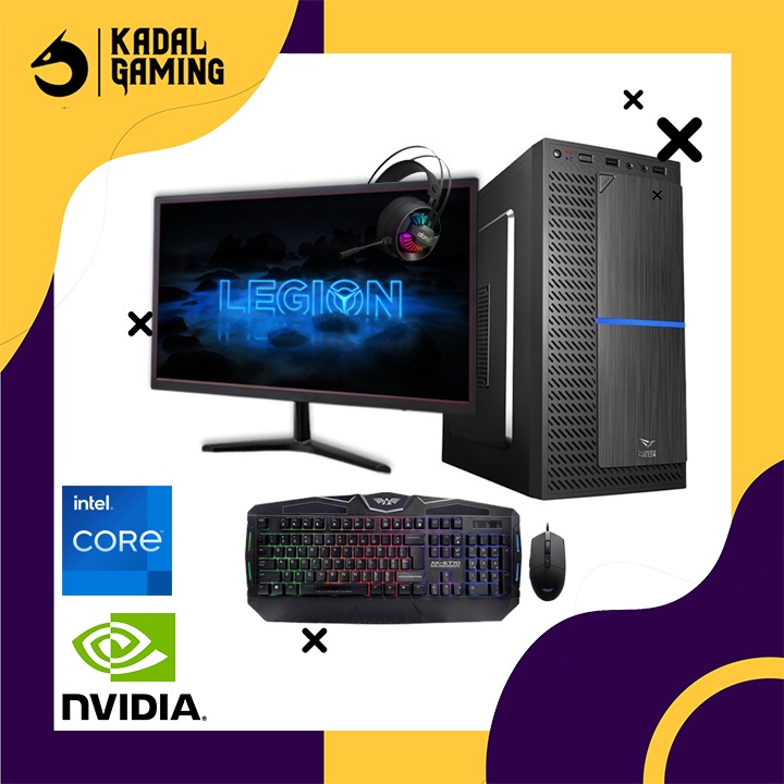 PC GAMING RYZEN 5 4500 VGA RTX 3050 8GB RENDERING LUMION CYBERPUNK GTA V ROLEPLAY LIVESTREAMING MOBILE LEGEND