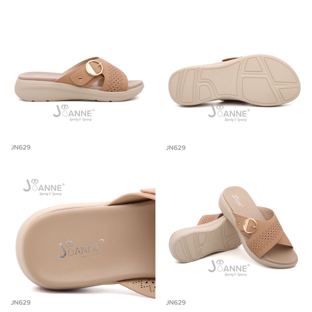 JOANNE Sandal Slipper Straps Shoes #JN629 ORIGINAL