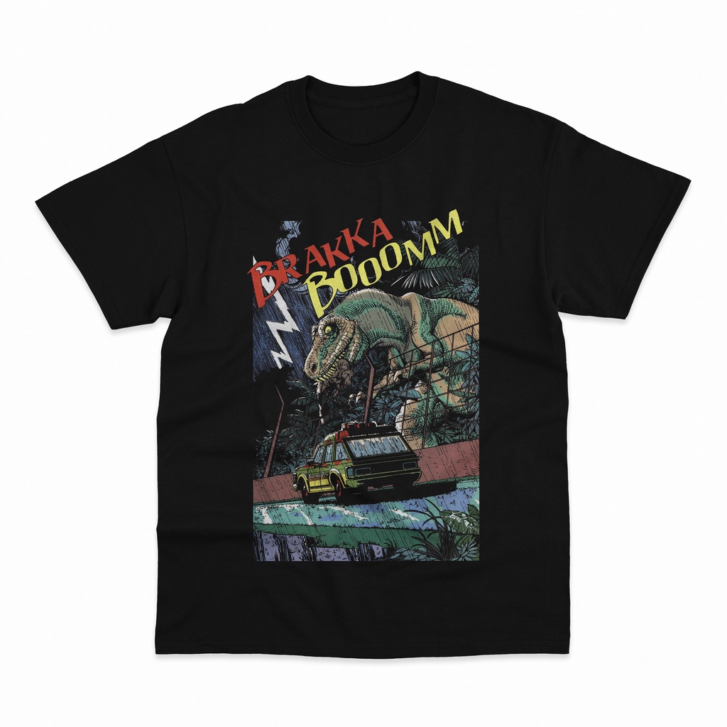 Kaos Jurassic Park T-rex Vintage Classic Movie