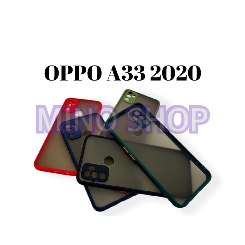 SOFTCASE OPPO A33 2020 - HARDCASE DOVE MYCHOICE PLUS PELINDUNG KAMERA - AERO CASE