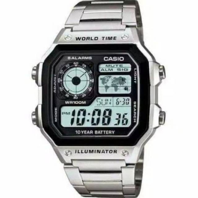 JAM TANGAN CASIO AE1200 DIGITAL