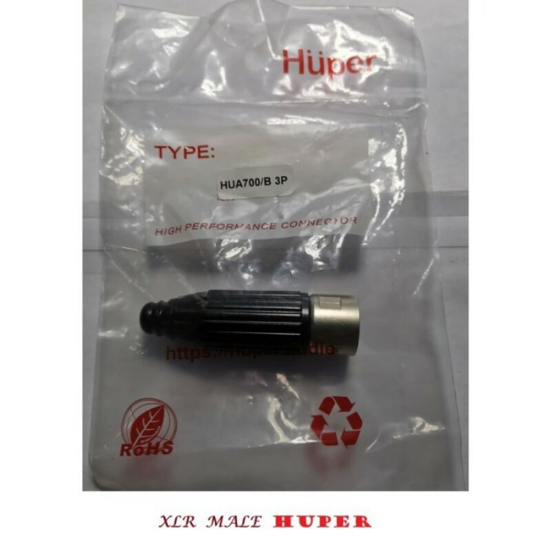 XLR MALE Huper/jack canon xlr huper original
