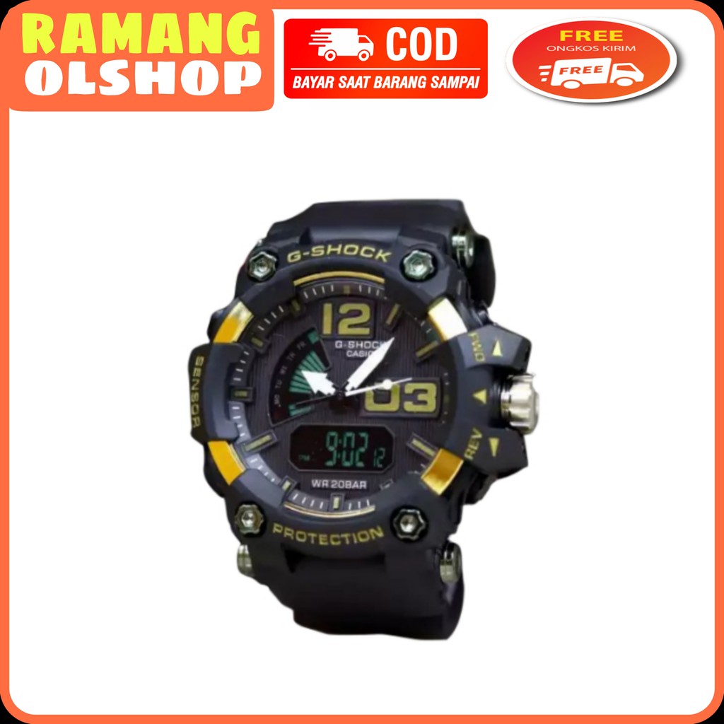 Jam tangan pria Casio g-Shock GA150 KW list gold harga promo oleh ramang olshop