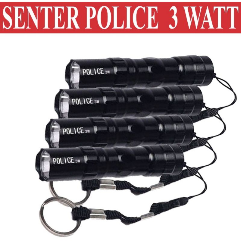 SENTER SWAT MINI LED High Power SWAT POLICE LIGHT 3 WATT